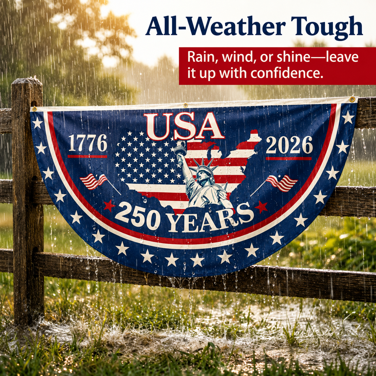 The 1776-2026 Legacy Banner: 100% Veteran-Handcrafted 250th Anniversary Heritage Flag（Big Sale）