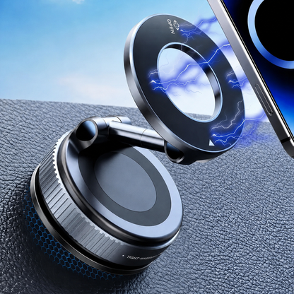 Vacuum Magnetic Car Phone Holder