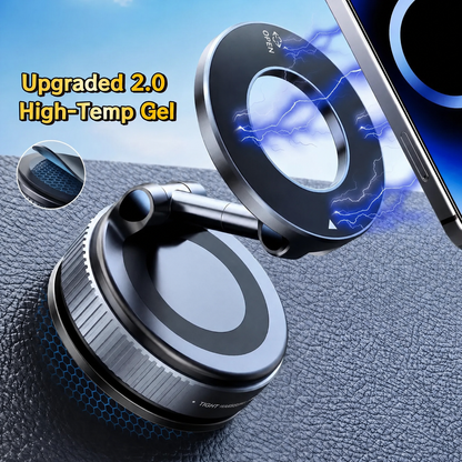 Vacuum Magnetic Car Phone Holder