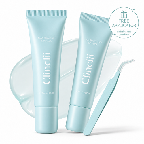 6Clinclii™Soothing Prep Lip Mask | Cooling peel-off lip mask for smoother lip prep and a hydrated feel Flawless Flawless