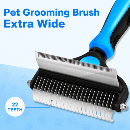 🐾 Professional Deshedding Tool for Dogs & Cats – Gentle, Efficient & Fur-Free Home ✨💖（Big Sale）