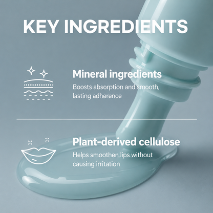 Clinclii™Soothing Prep Lip Mask | Cooling peel-off lip mask for smoother lip prep and a hydrated feel Flawless Flawless