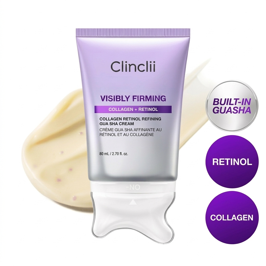 Clinclii™2-in-1 Collagen Refining Guasha Lifting Cream
