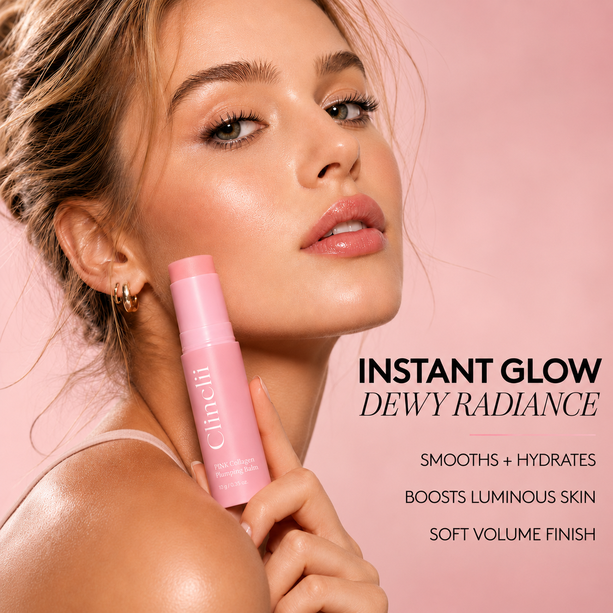 Clinclii Pink Collagen Plumping Balm