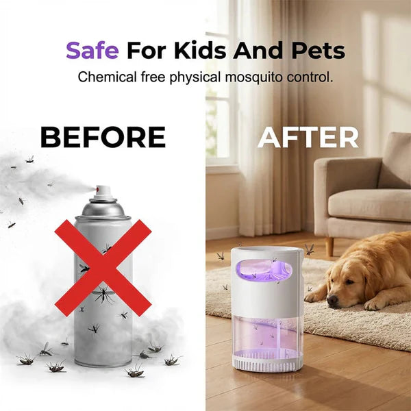🦟🔥LAST DAY SALE 56% OFF-Mosquito Killer Lamp – quiet, USB, chemical-free. 50K+ sold! 🔇🌙
