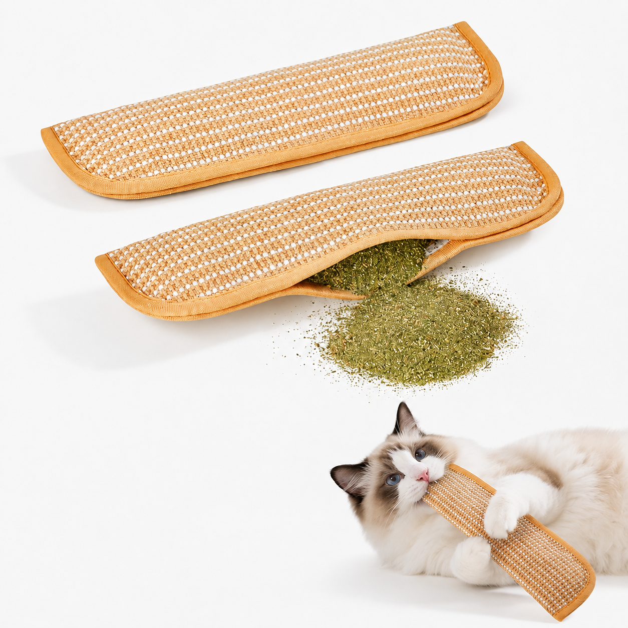 6Catnip Dental Chew Toy for Cats | Teeth Cleaning & Plaque Control Stick