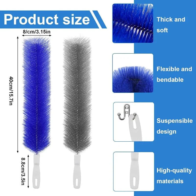 🔥Day Sale 50% OFF🔥Cleaning brush | bendable microfiber head, reusable dust collector, washable, suitable for ceiling fan blades