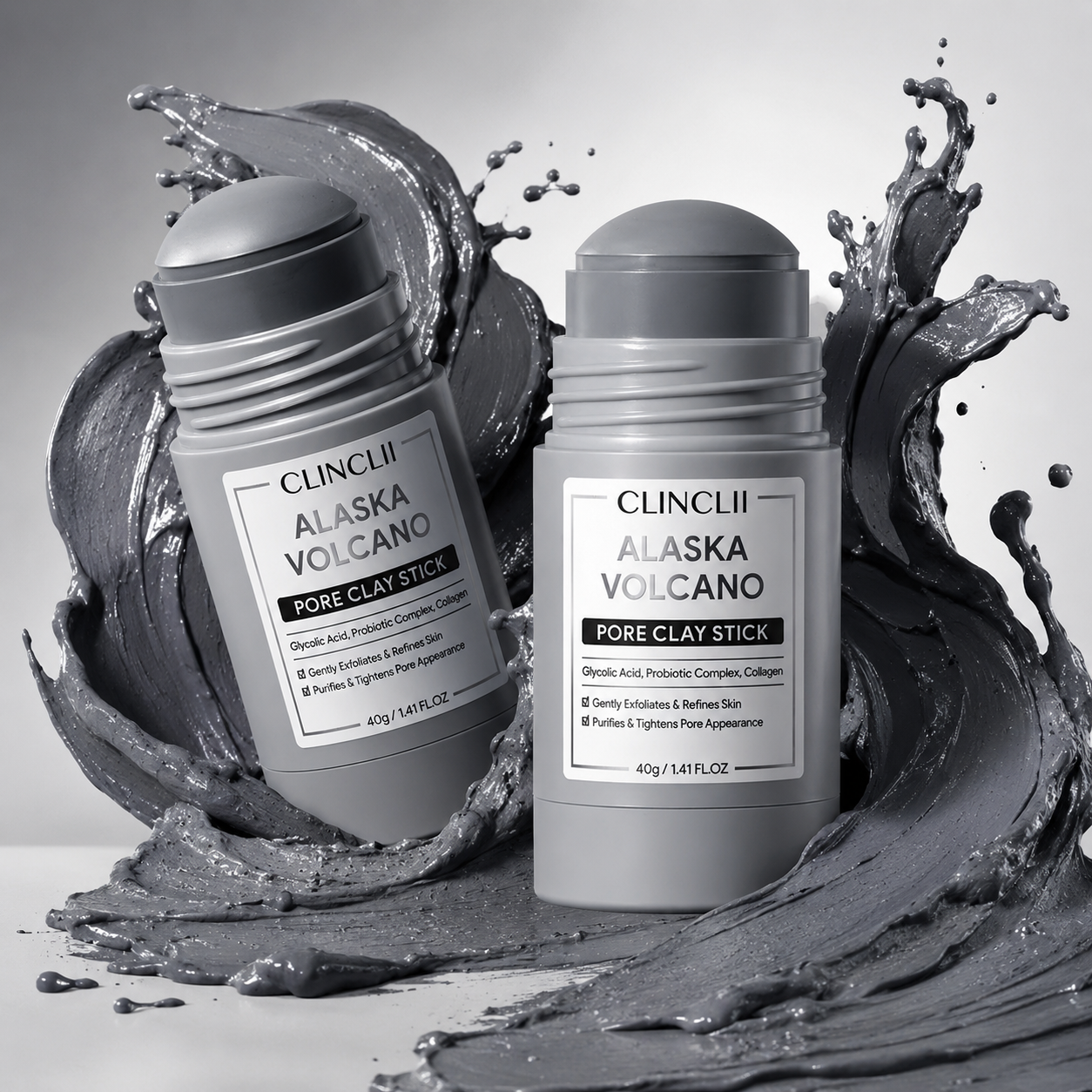 Clinclii Alaska Volcano Pore Clay Stick
